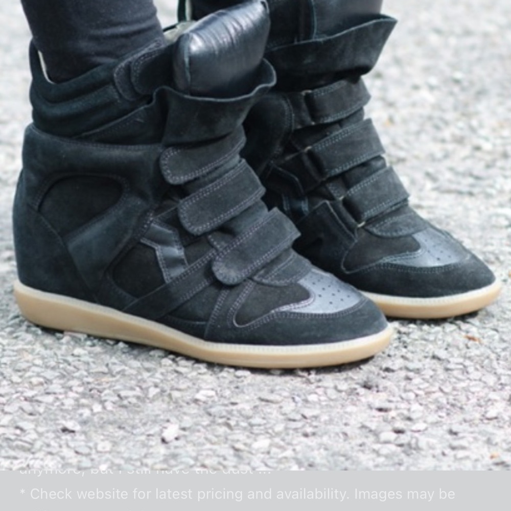 Isabel Marant Beckett Sneakers 9 Black